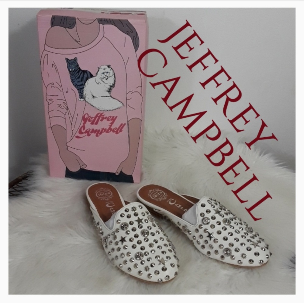 🌟JEFFREY CAMBELL GALA-STUD MULES